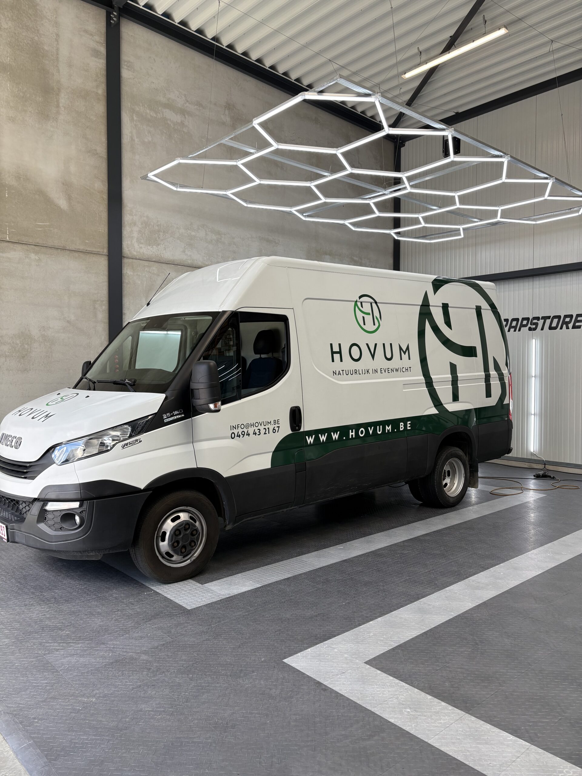 Belettering reclame bestickering 