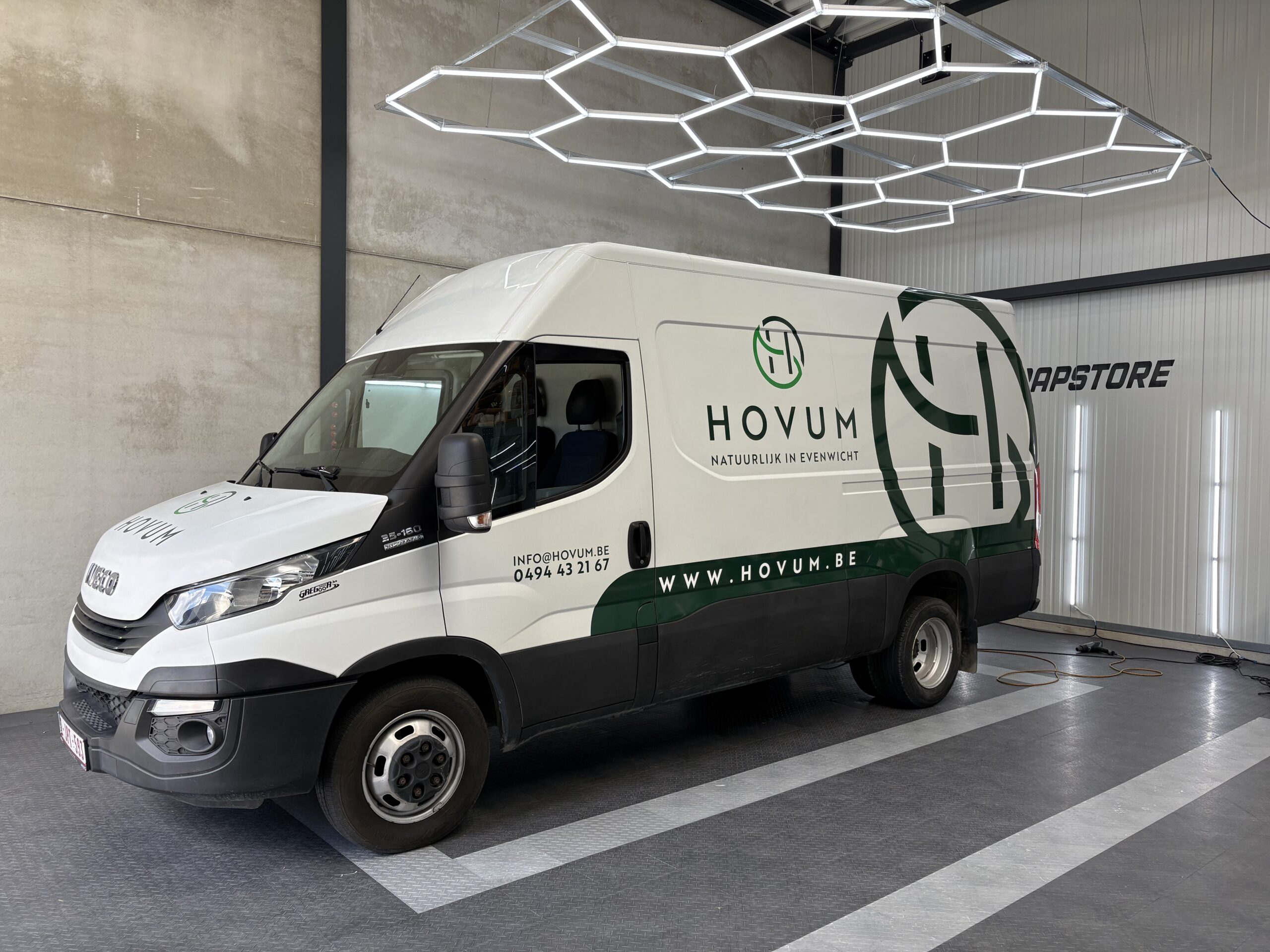 Belettering reclame iveco