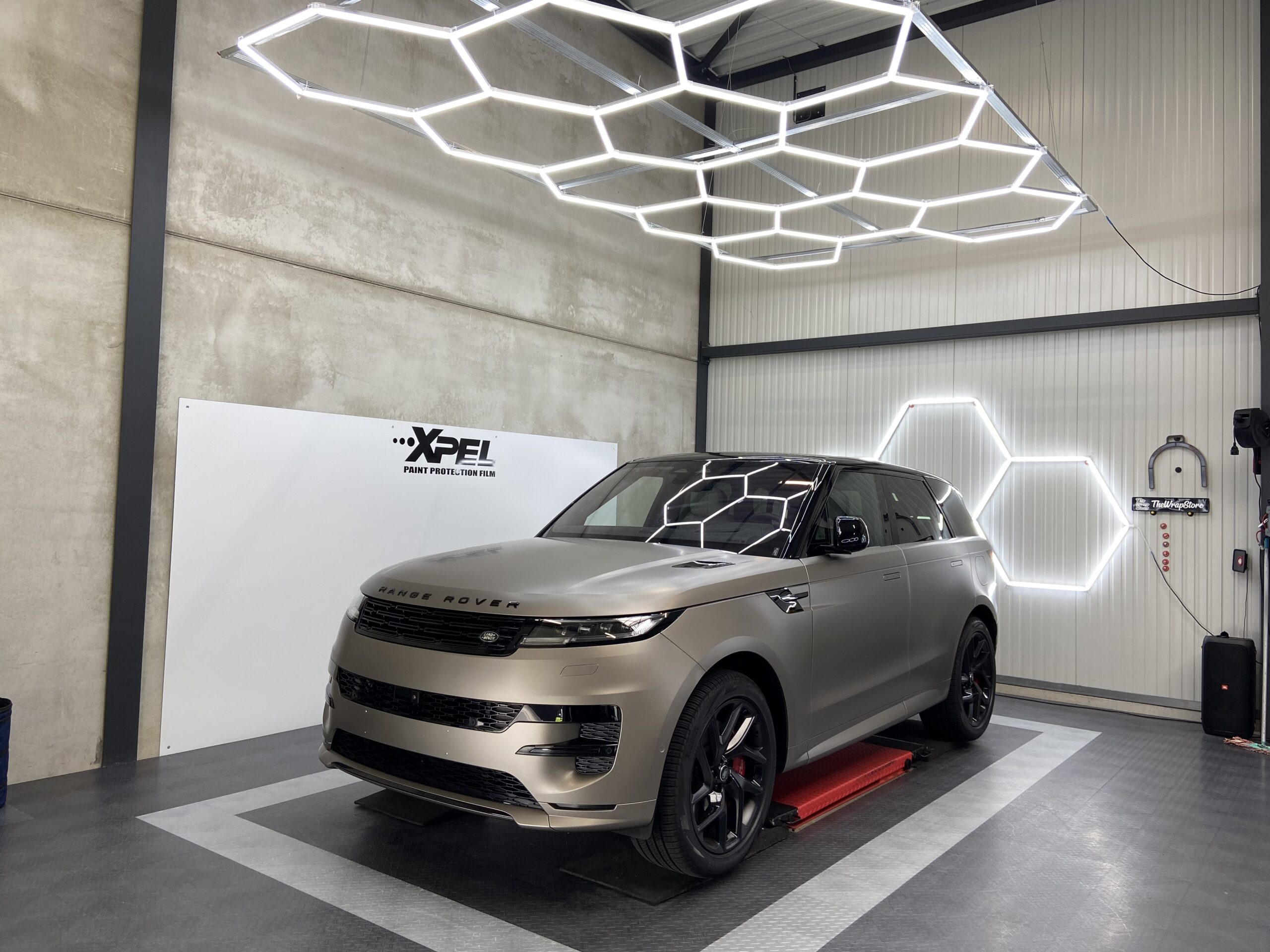 Range rover sport carwrapping the wrapstore
